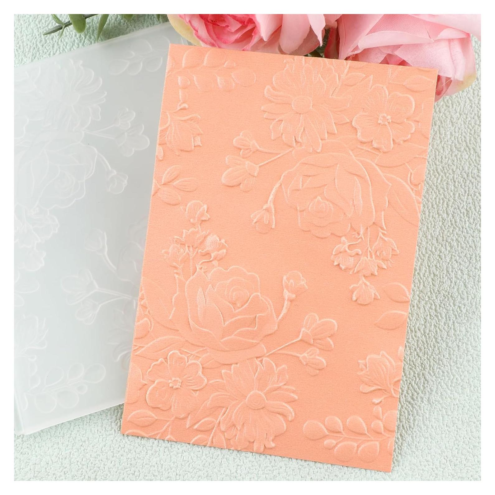 Carpeta de Relieve 3D BAOFALI 16x11.5cm para Tarjetas DIY