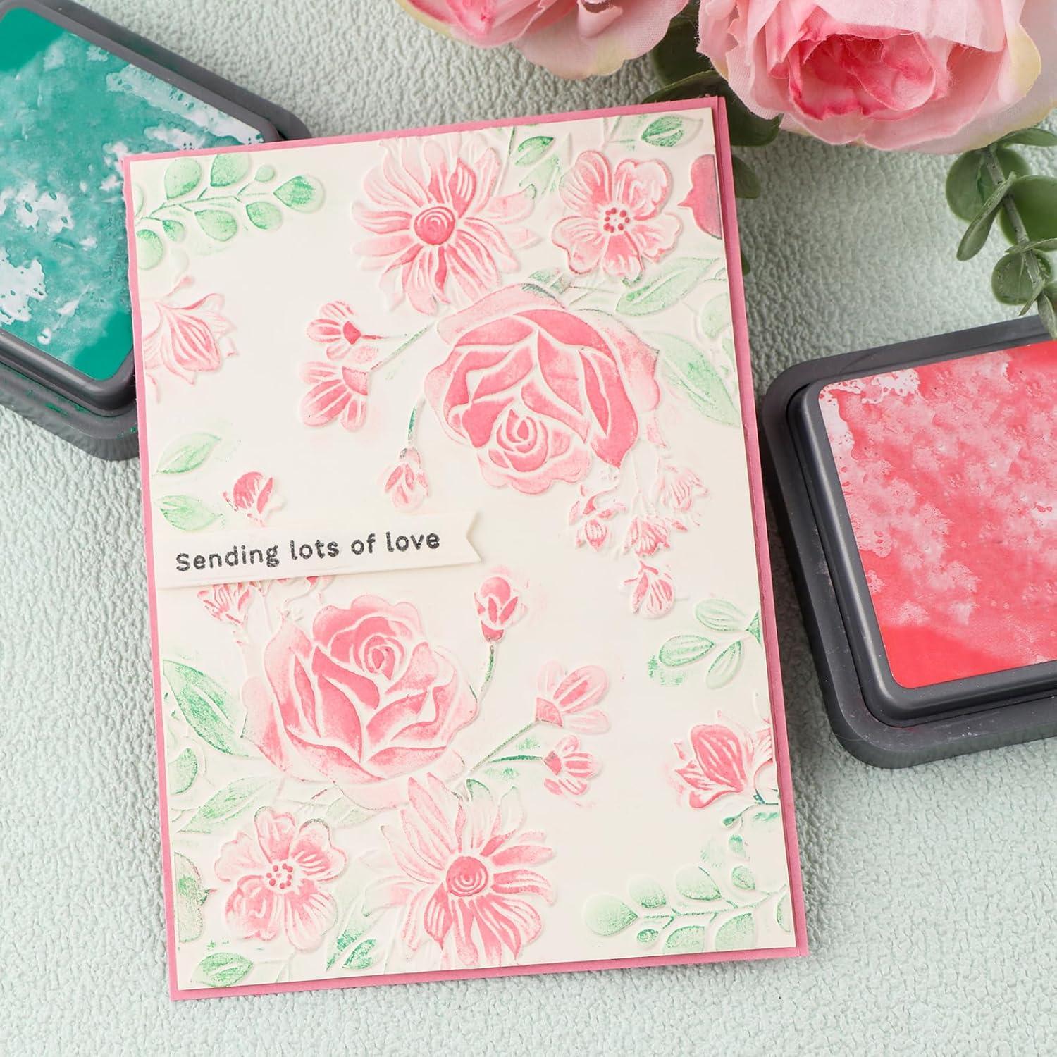 Carpeta de Relieve 3D BAOFALI 16x11.5cm para Tarjetas DIY