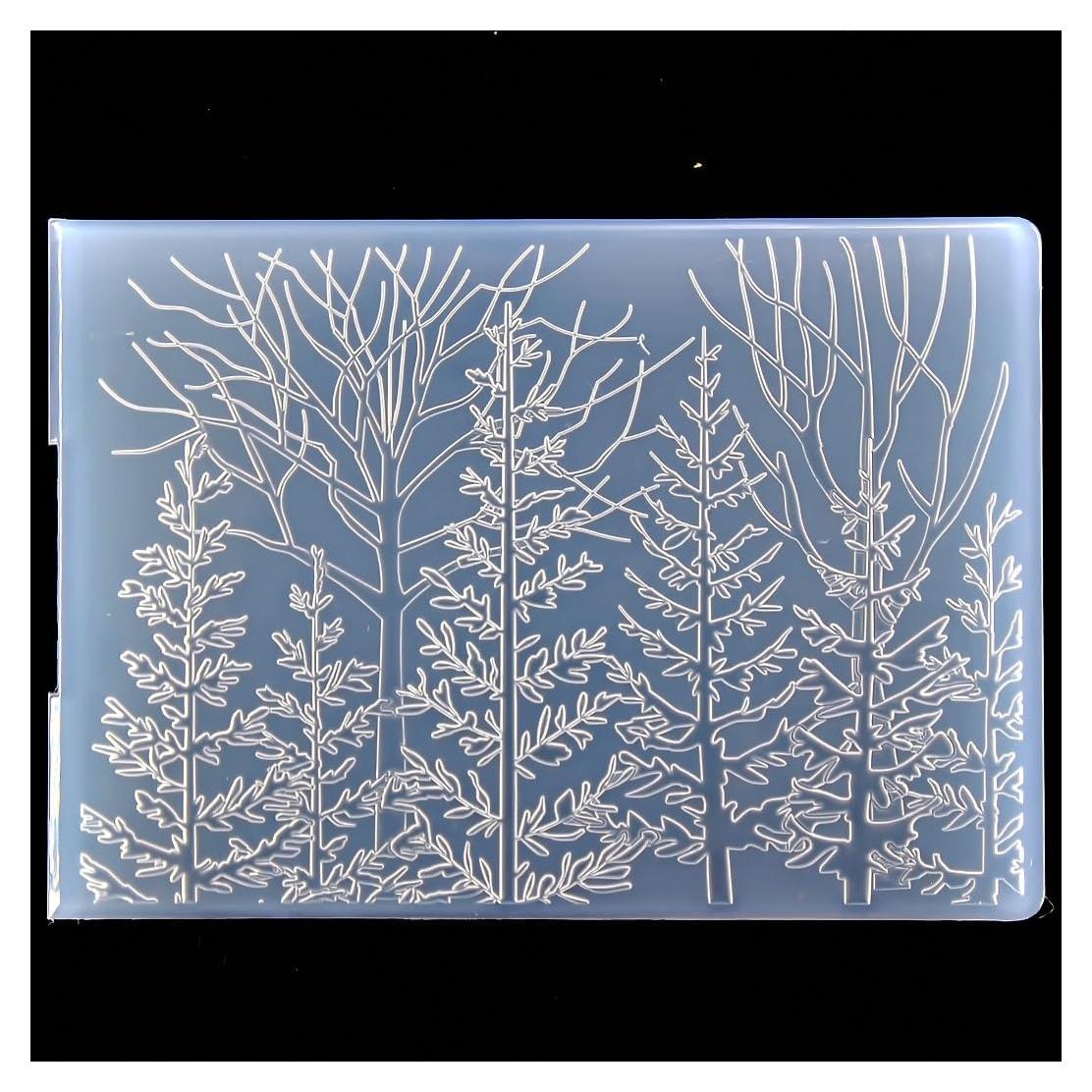 Carpeta de Embossing Kwan Crafts 3D Árbol Boscoso 12.5x17.7cm