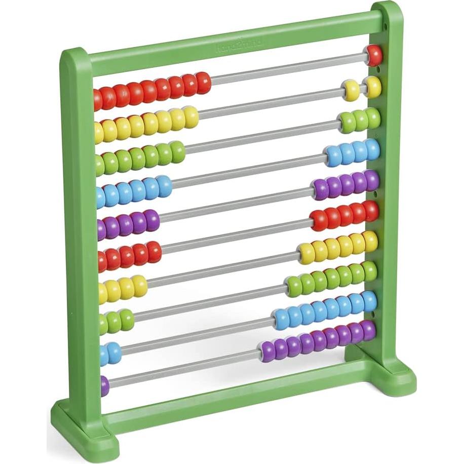Ábaco Doble Cara Hand2Mind para Matemáticas - 100 Cuentas