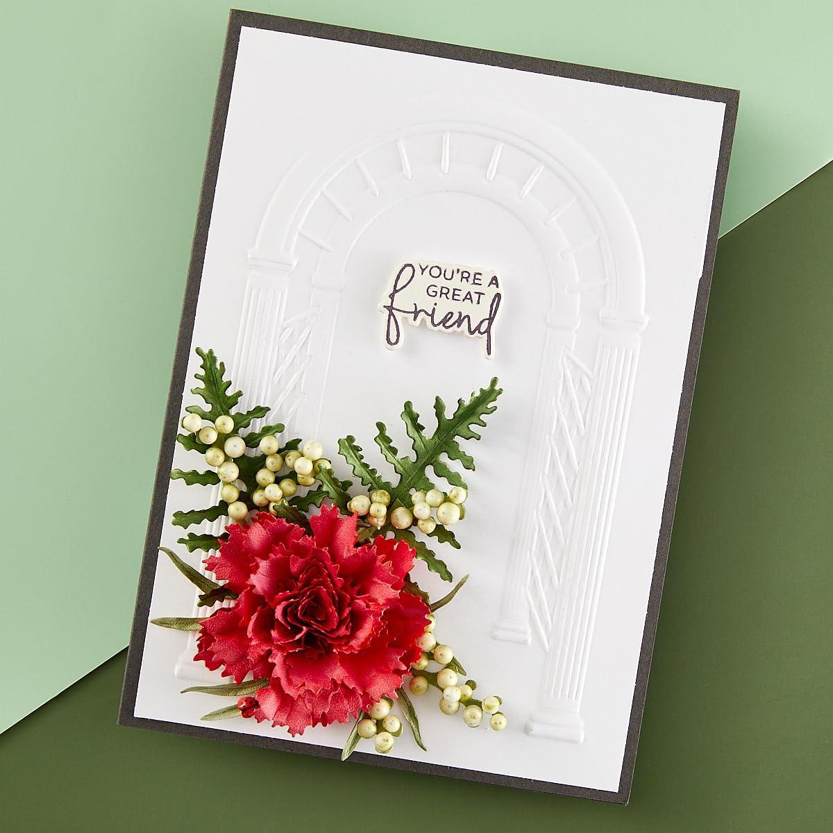 Carpeta de Embossing 3D Arbor & Ivy Spellbinders 13.97x21.60 cm