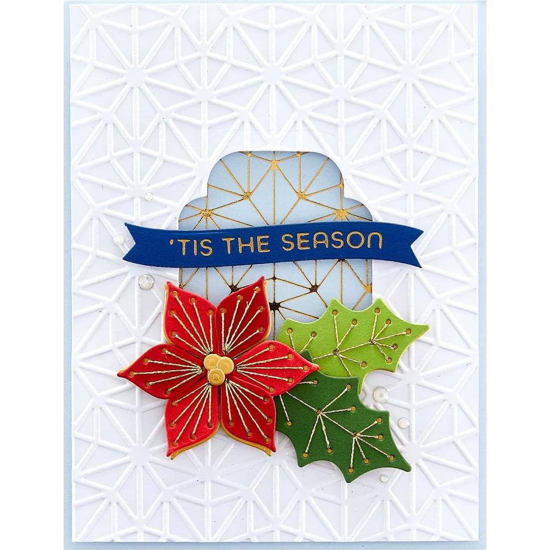 Carpeta de Embossing Estrellas Monoline Spellbinders 21.6x14cm