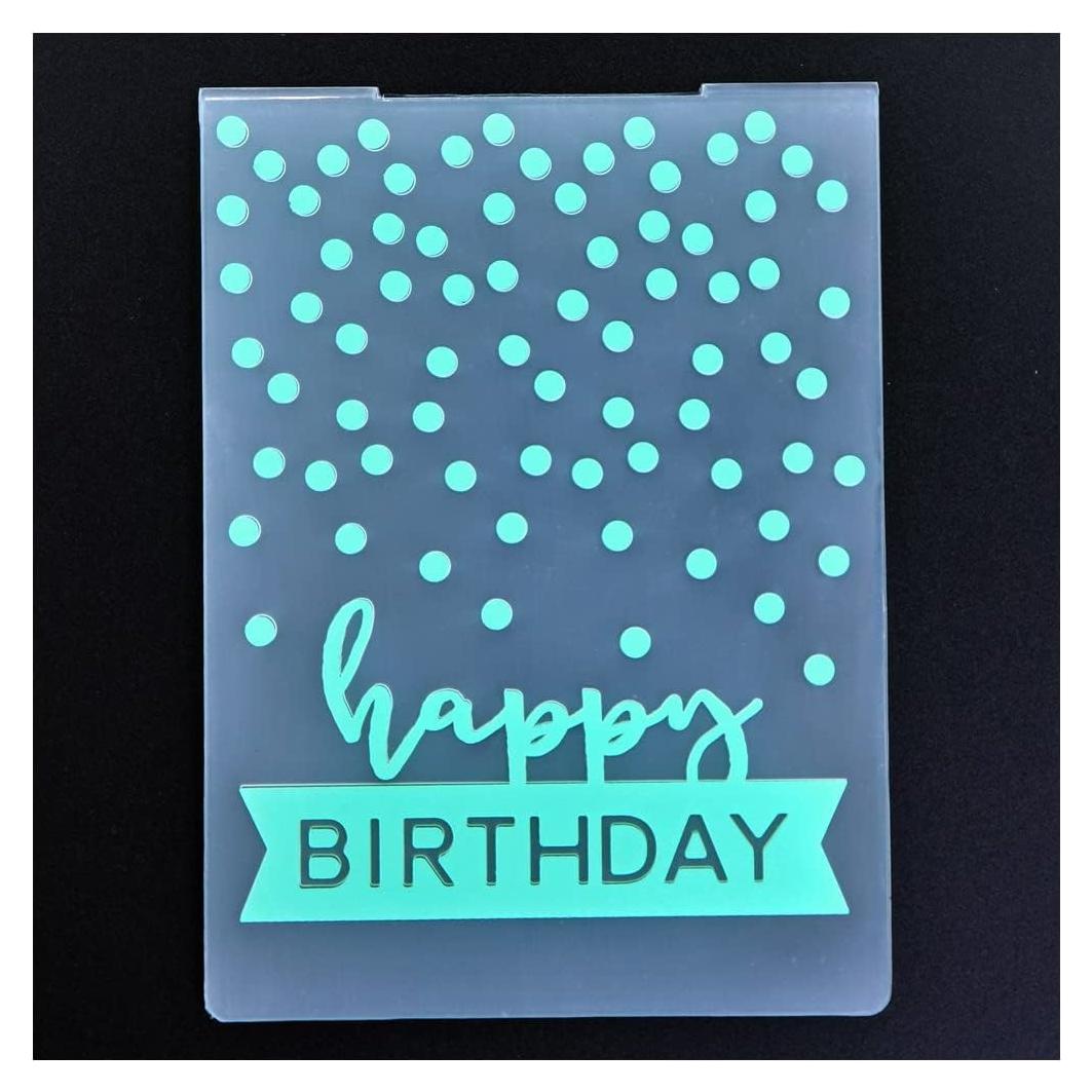 Plantilla de Embossing DDOUJOY para Tarjetas 10.5x14.5cm