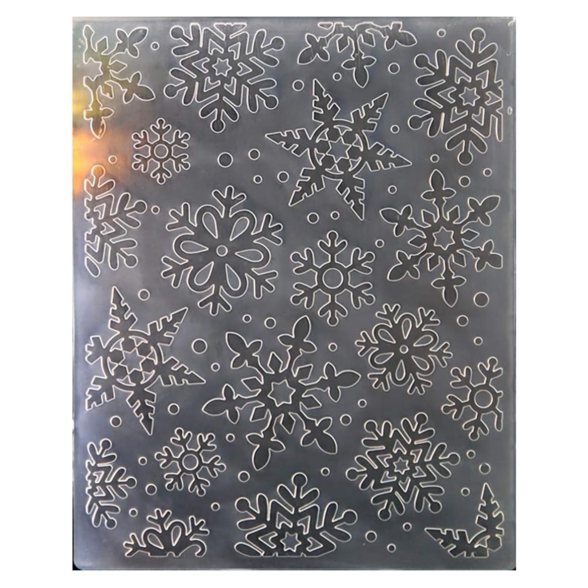 Plantilla de Embossing Kwan Crafts 12x15cm para Manualidades