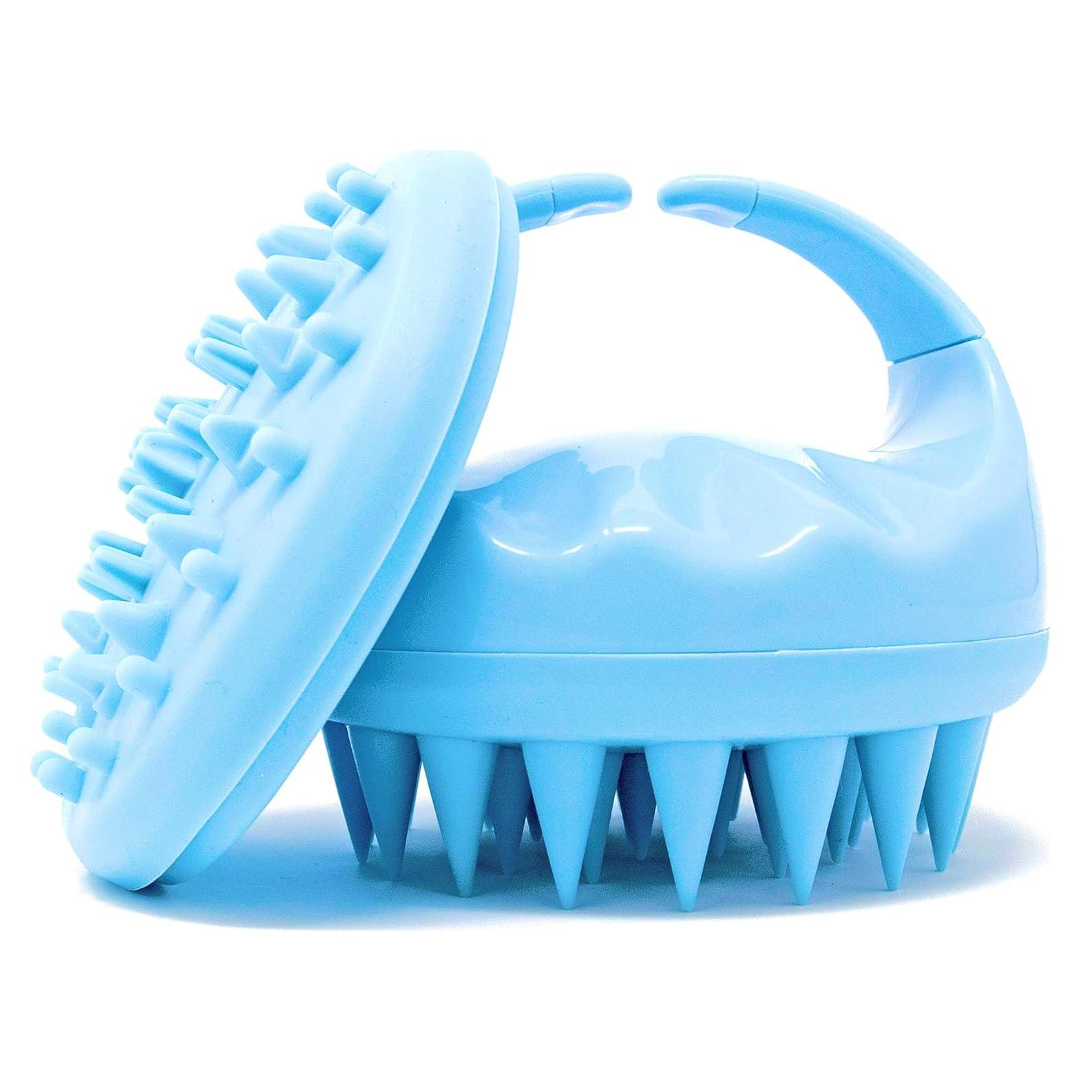 Masajeador de cuero cabelludo Flathead con cepillo de champú