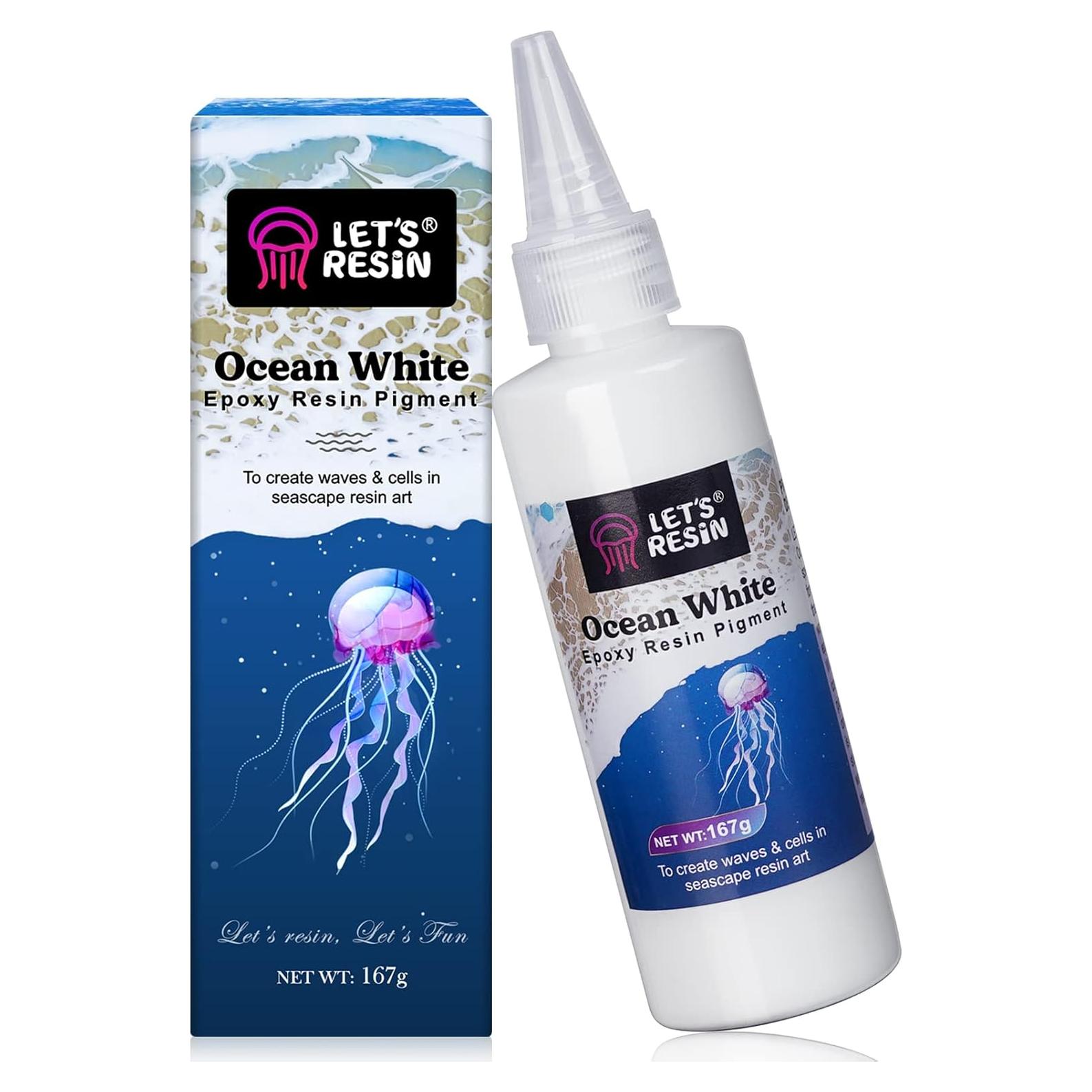 Pigmento de Resina Epoxy Blanco Oceánico LET'S RESIN 167g