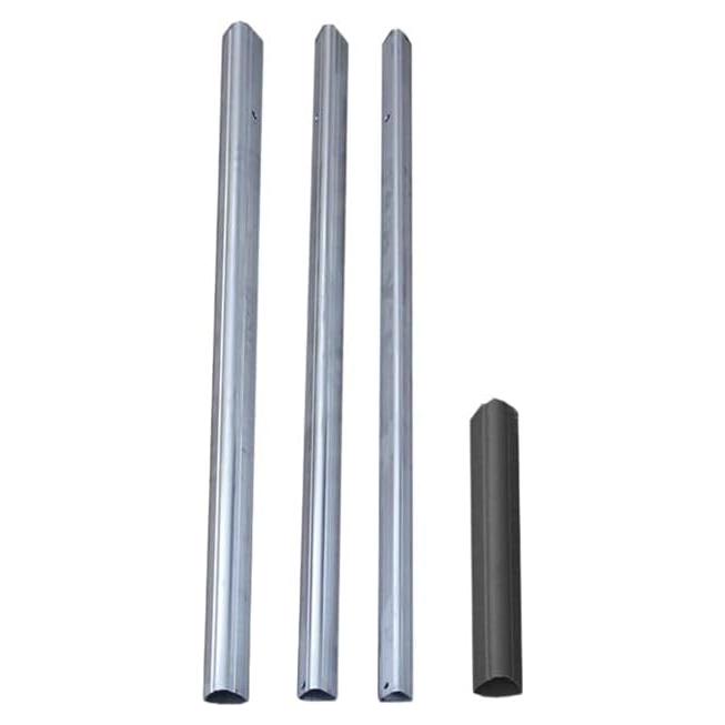 Poste Telescópico S&K para Casa de Martín Púrpura 4.57m