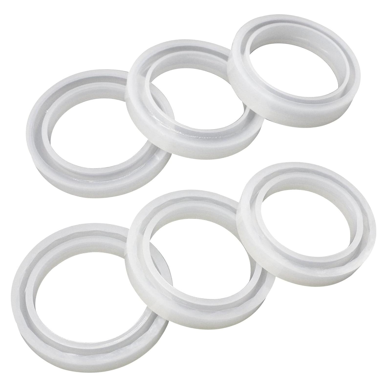 Molde de Joyería Geométrica Facetada FUNSHOWCASE - 6 Piezas