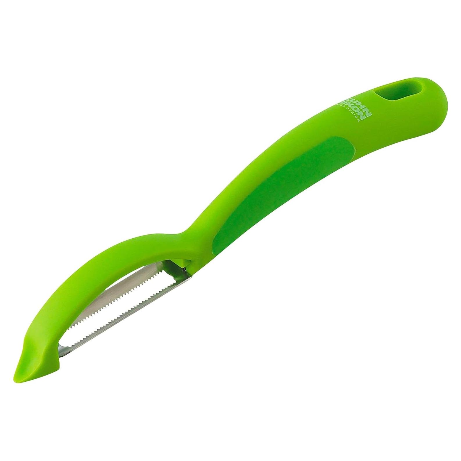 Pelador Kuhn Rikon Piranha 18.4 cm Verde Ergonómico