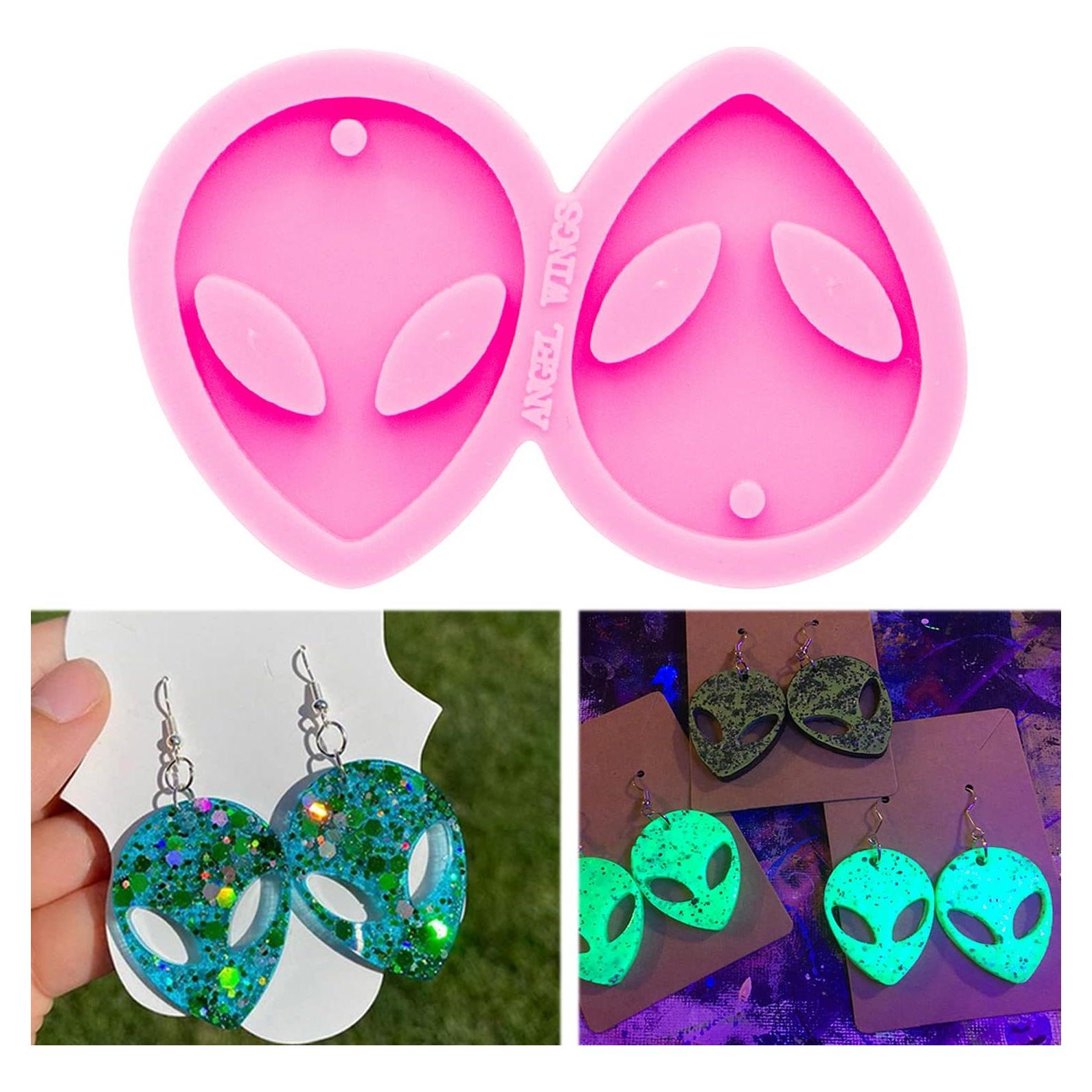 Molde de Silicona para Joyería Alas de Ángel - Taza Rosa