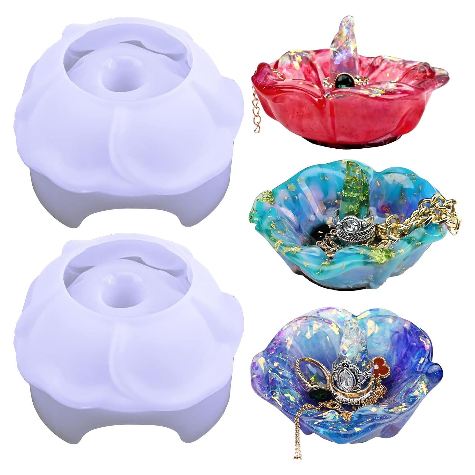 Moldes de Silicona para Soporte de Anillos Actvty - 2 Piezas