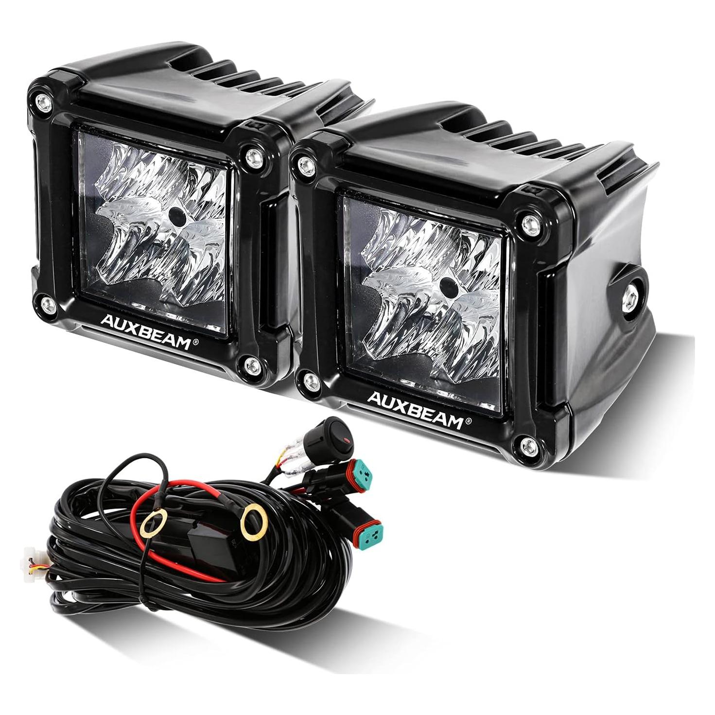 Luces LED Auxbeam FA Series 3" Inundantes 4800LM 20W