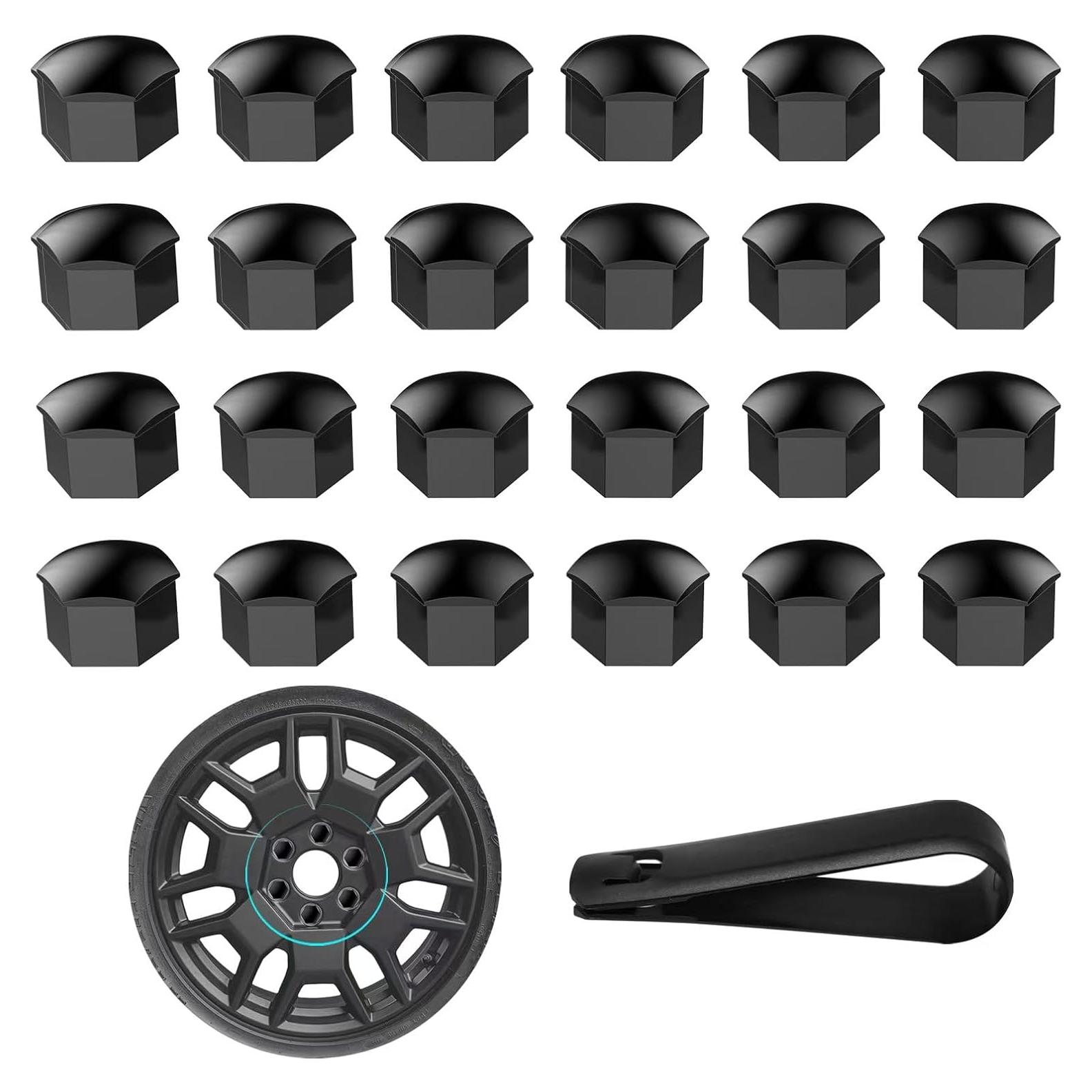 Cubiertas de Tuercas de Rueda MTMARS3 para Tesla Cybertruck 24 Pcs
