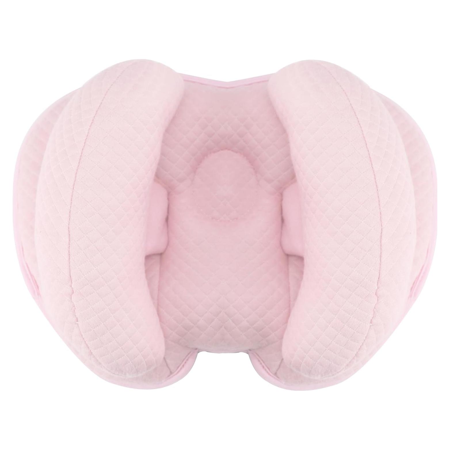 Almohada para Bebé KAKIBLIN 2 en 1 Ajustable Rosa