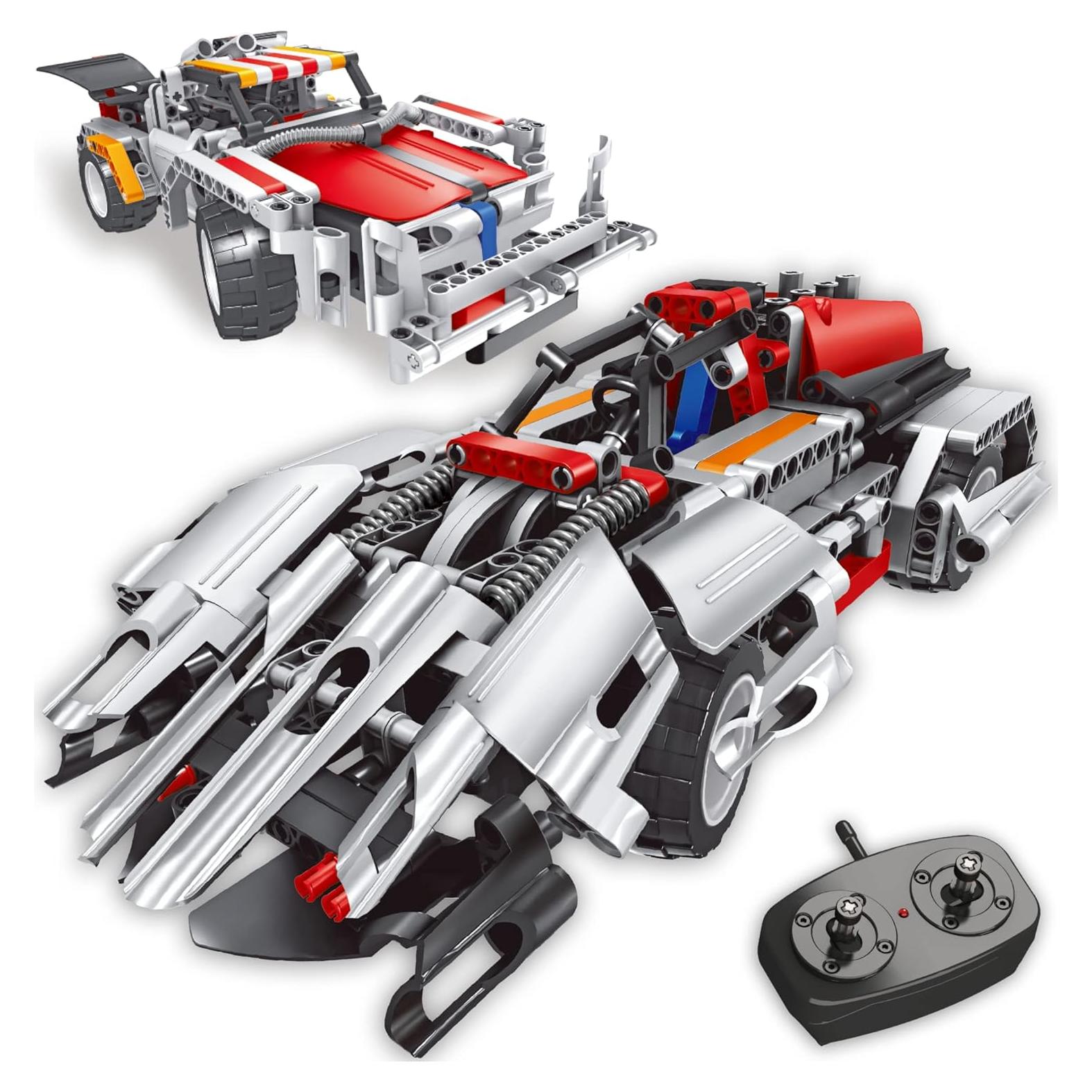 Juego de Construcción Coche RC Kididdo 326 Piezas 2 en 1