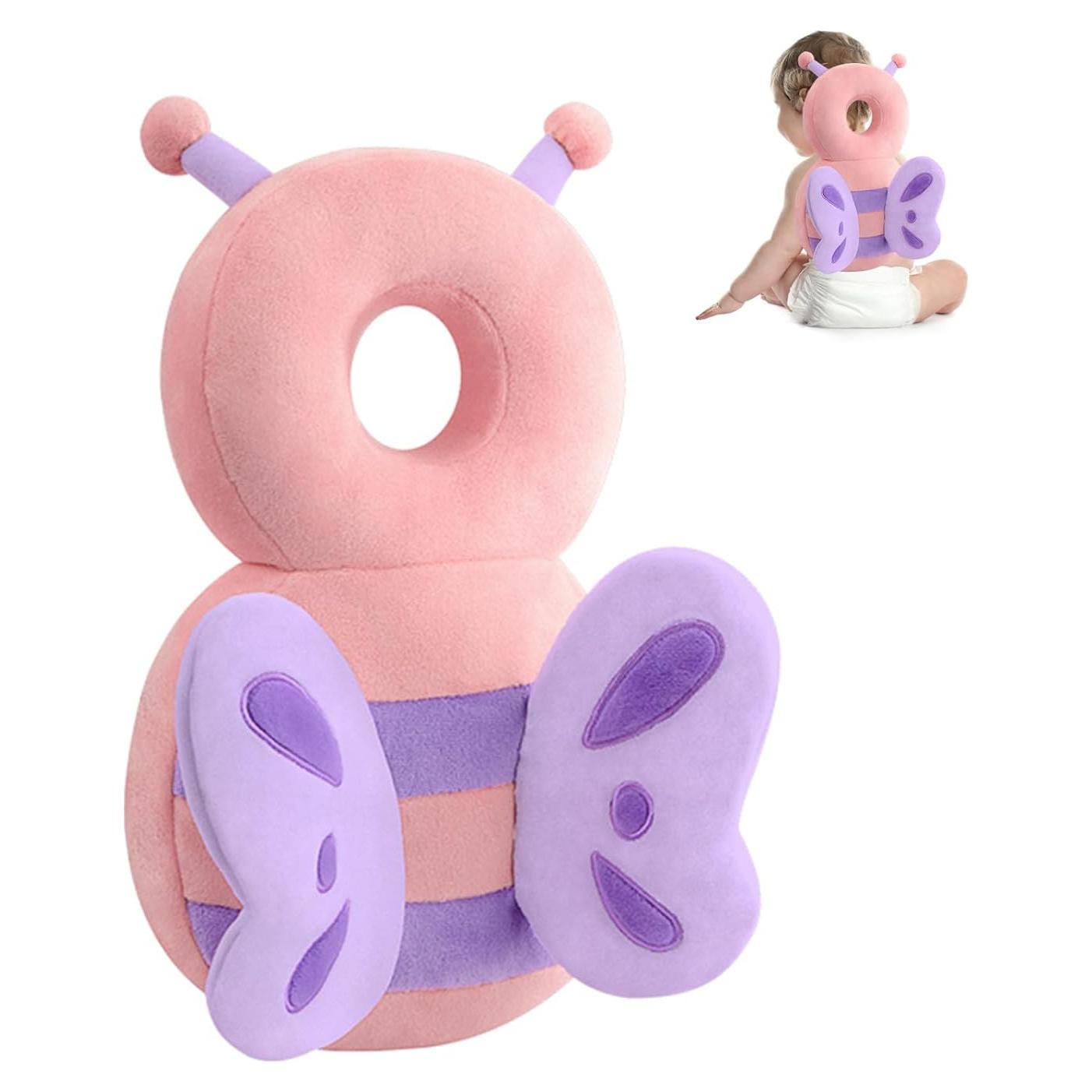 Protector de Cabeza para Bebé Acolchado Rosa - Modelo 001