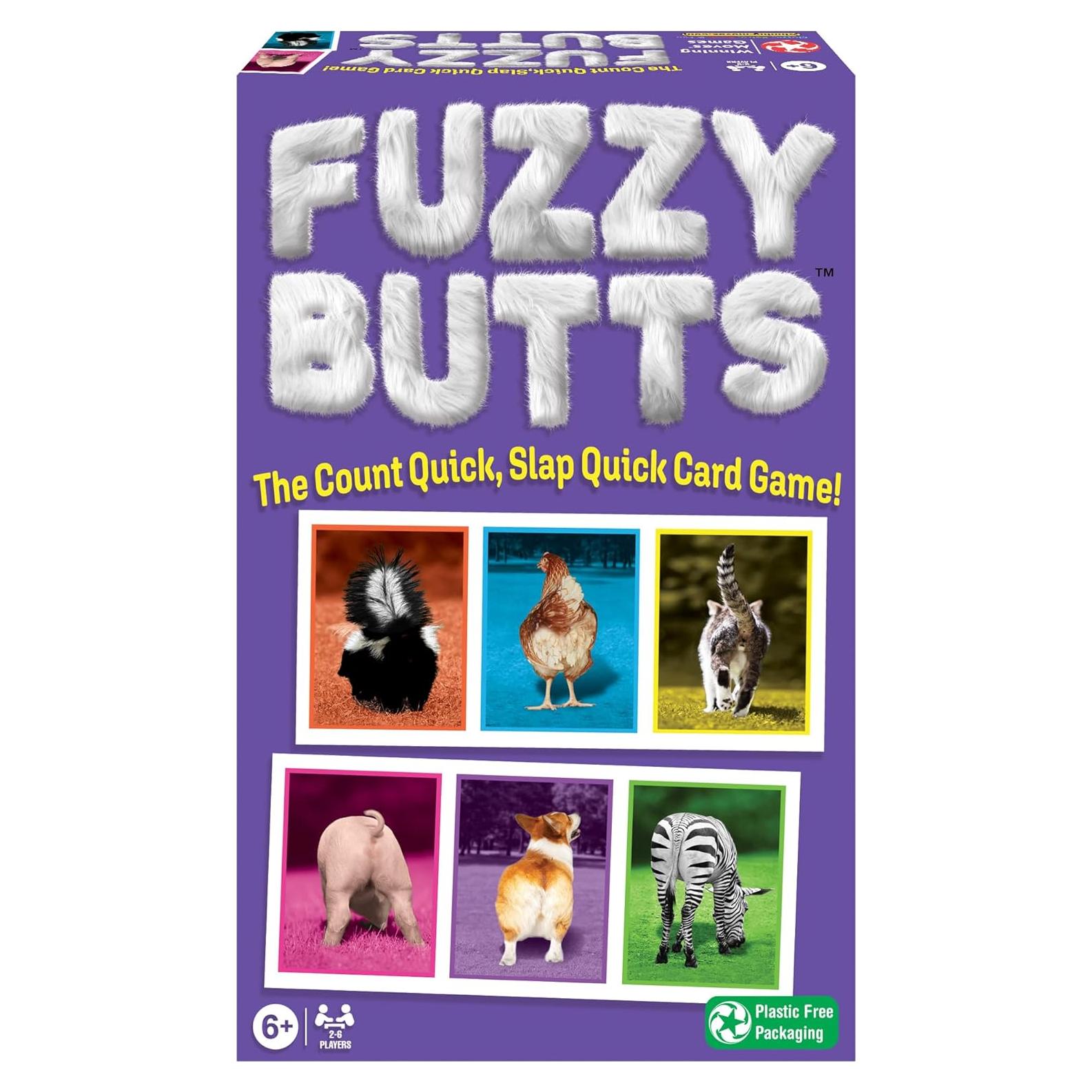 Juego Familiar Fuzzy Butts Winning Moves - 2 a 6 Jugadores