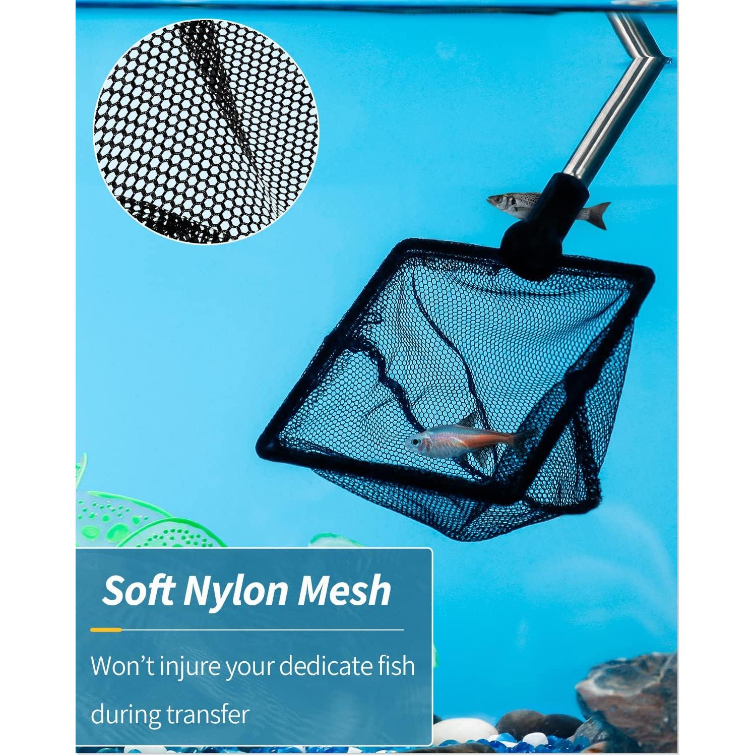 Red de Acuario Pawfly Telescópica 7.62 cm para Peces