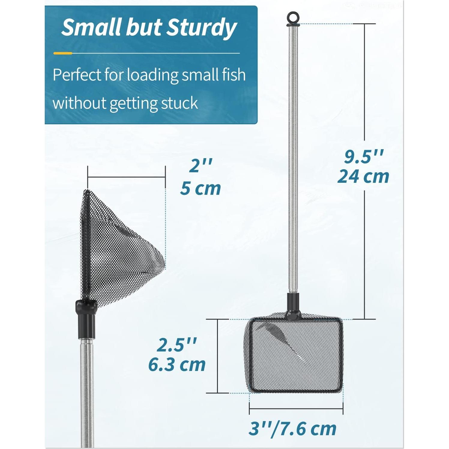 Red de Acuario Pawfly Telescópica 7.62 cm para Peces