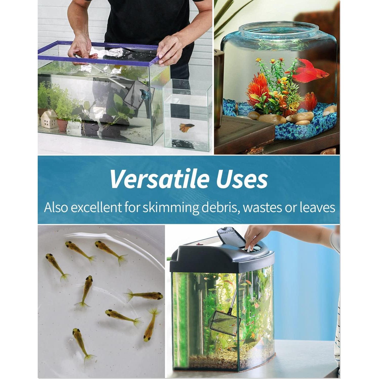 Red de Acuario Pawfly Telescópica 7.62 cm para Peces