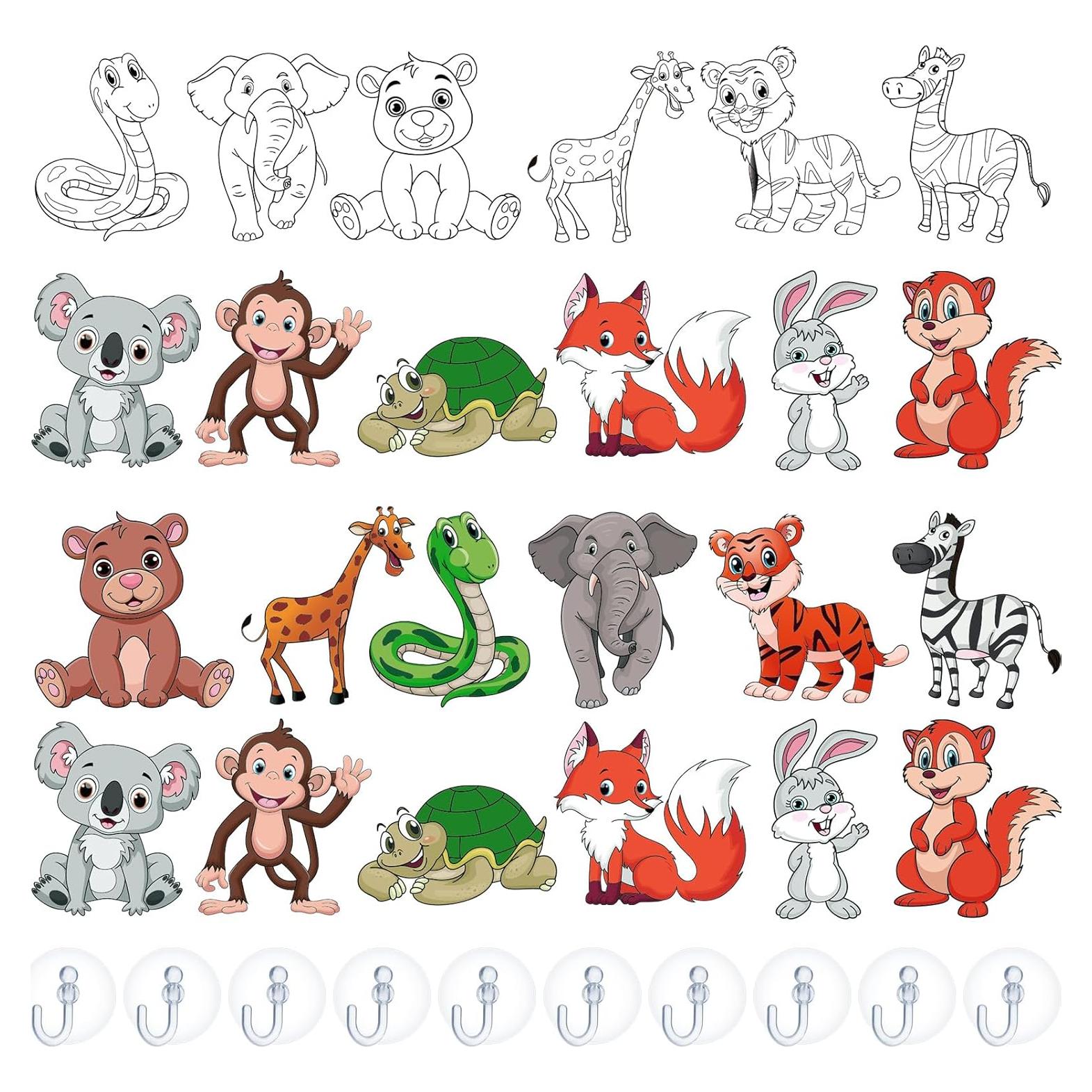 Kit de Manualidades Suncatcher Lewtemi 36 Piezas para Niños