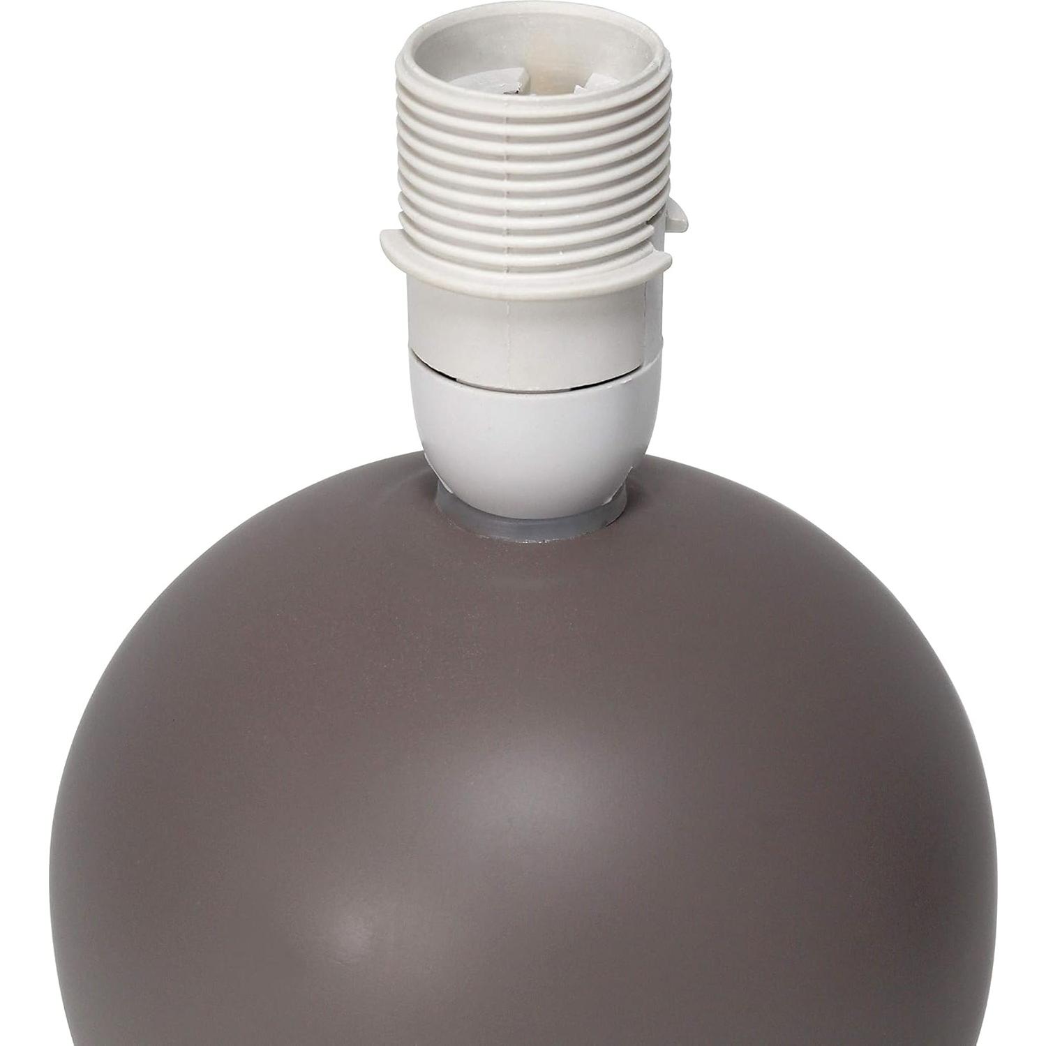 Lámpara de mesa mini globo Cerámica Diseños Simples 22 cm