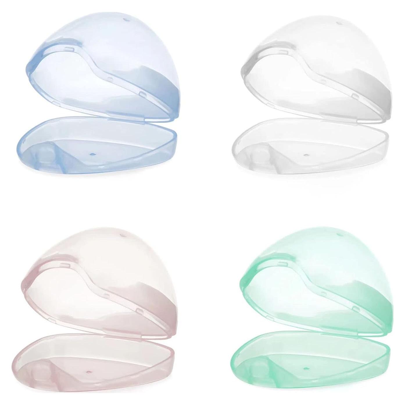 Caja Sostenedora de Chupete PandaEar - Paquete de 4 - Libre de BPA