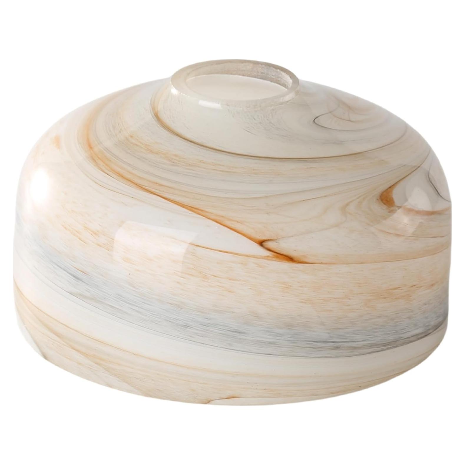 Pantalla de Vidrio Soplado a Mano 7" COMPIXIU Gris Marrón