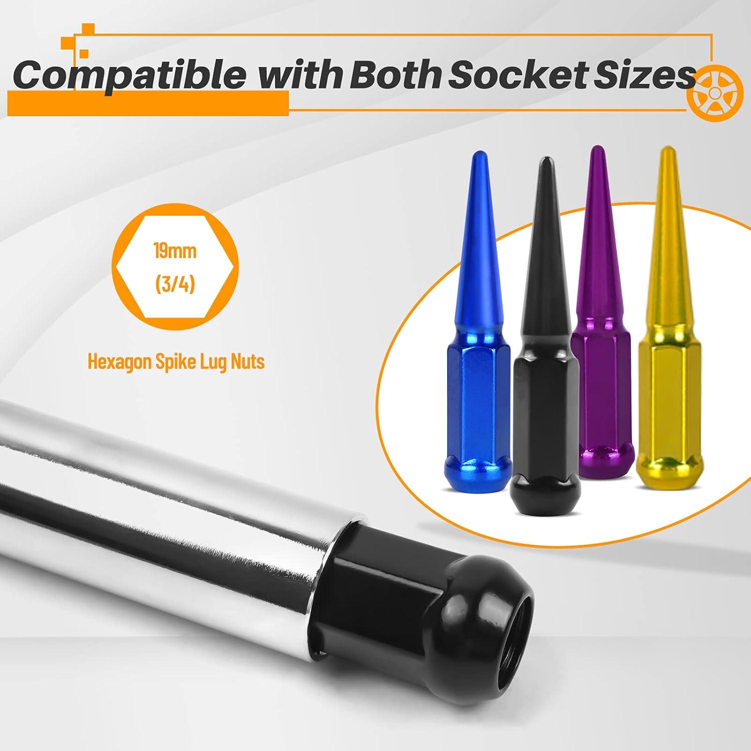 Llave de Tuercas MIKKUPPA Hexágono 19mm Cromado 12.5cm