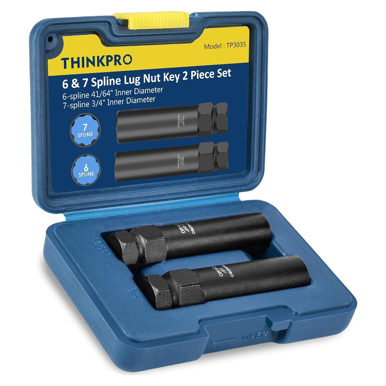 Juego de Llave de Tuerca 6 y 7 Puntas Thinkpro M12-M14