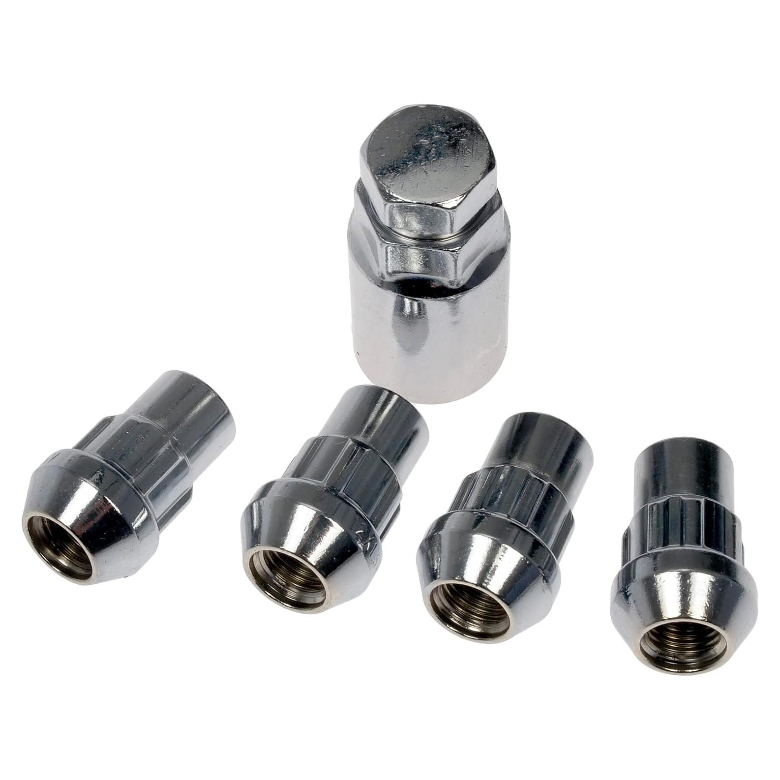 Juego de Bloqueo de Tuercas de Rueda Dorman 712-328 Cromado M12