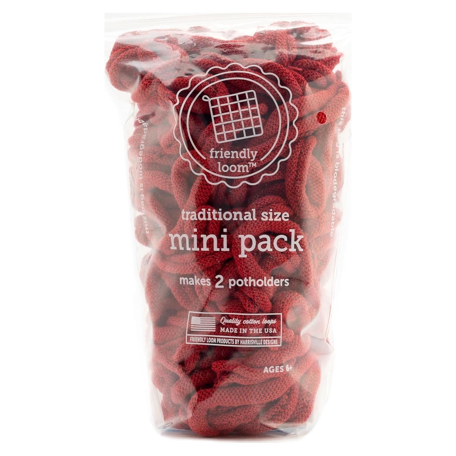 Asas de Algodón Harrisville 7" para Tejer 2 Agarraderas