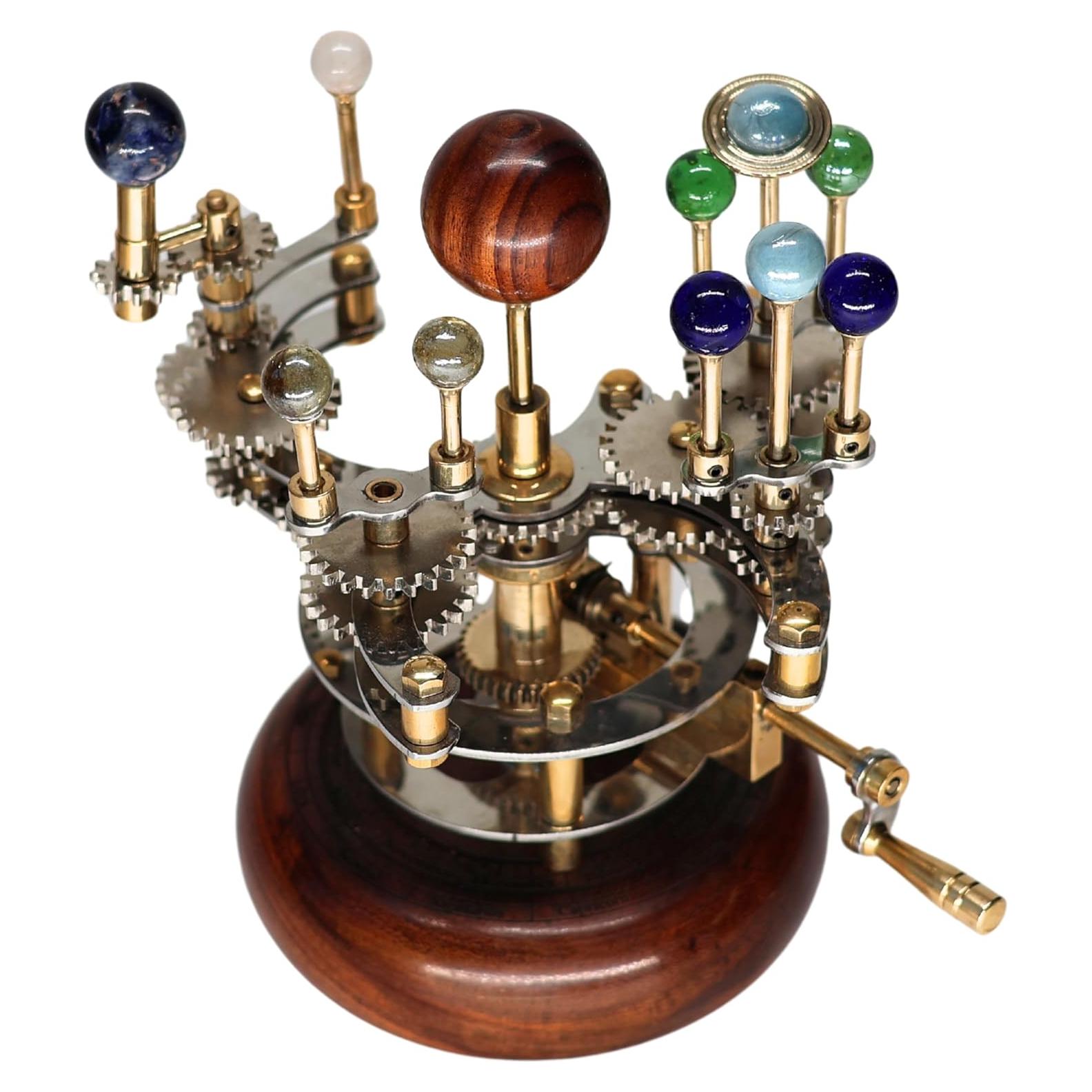 Orrery de Latón Vintage Museo Cosmos - Modelo Solar 20.32 cm