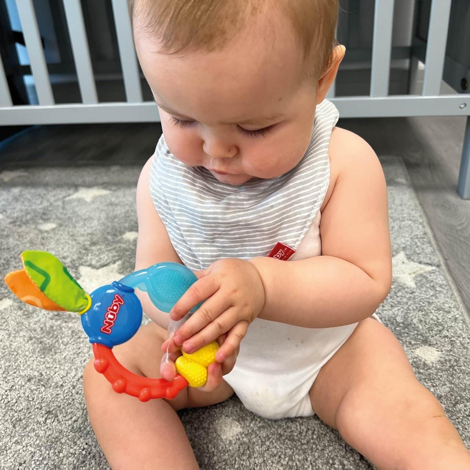 Anillo de Dentición Nuby 632 Multicolor 14x8 cm