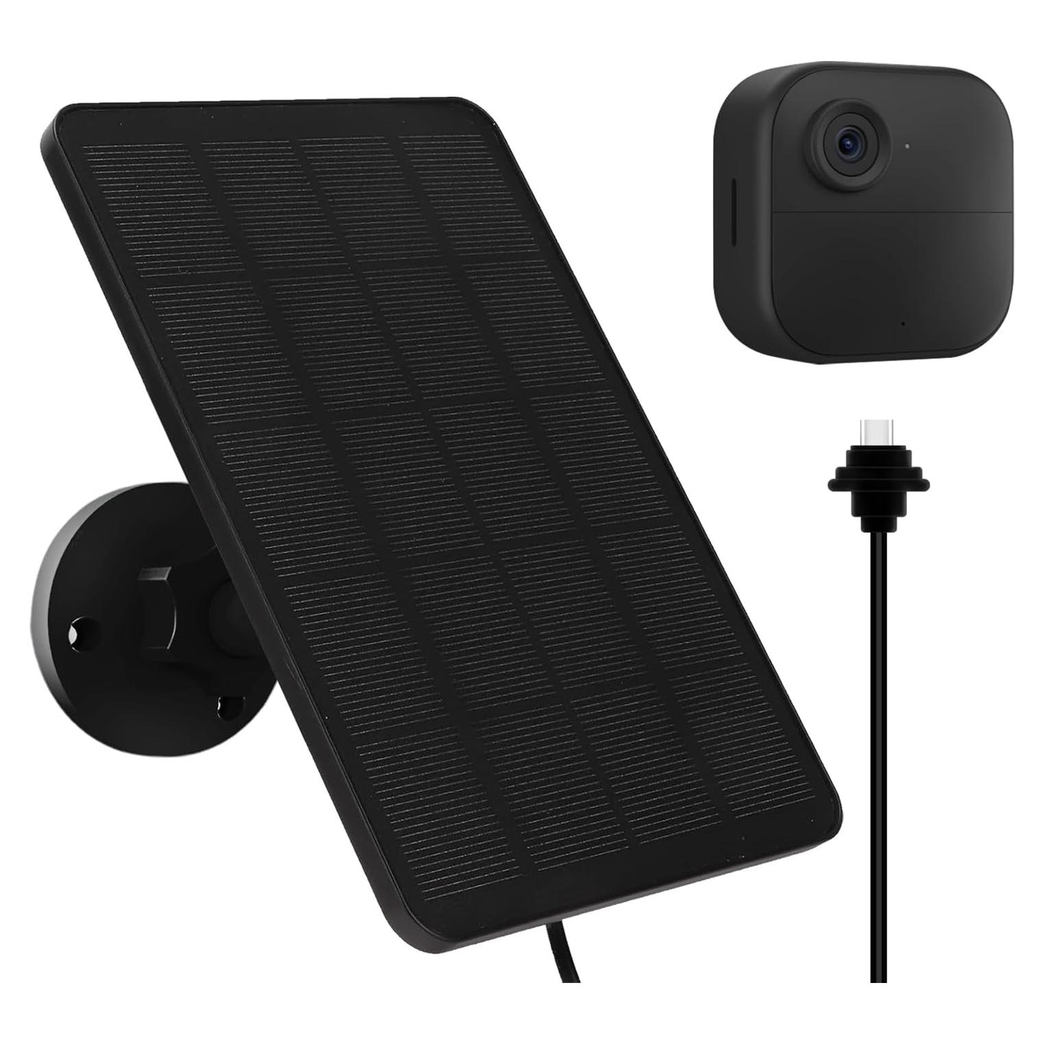 Panel Solar 4W YCTechCam para Cámara Blink Outdoor 4