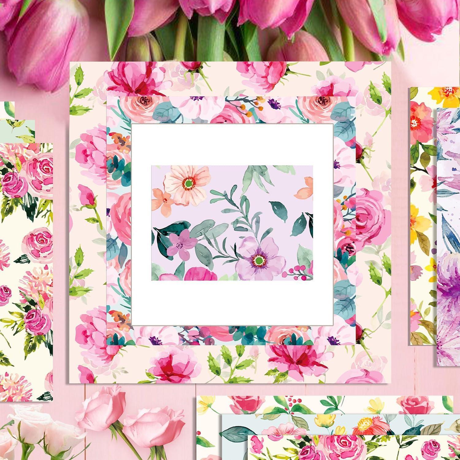 Conjunto de Papel de Patrón Sorkwo para el Día de la Madre 24 Hojas 30.48x30.48cm