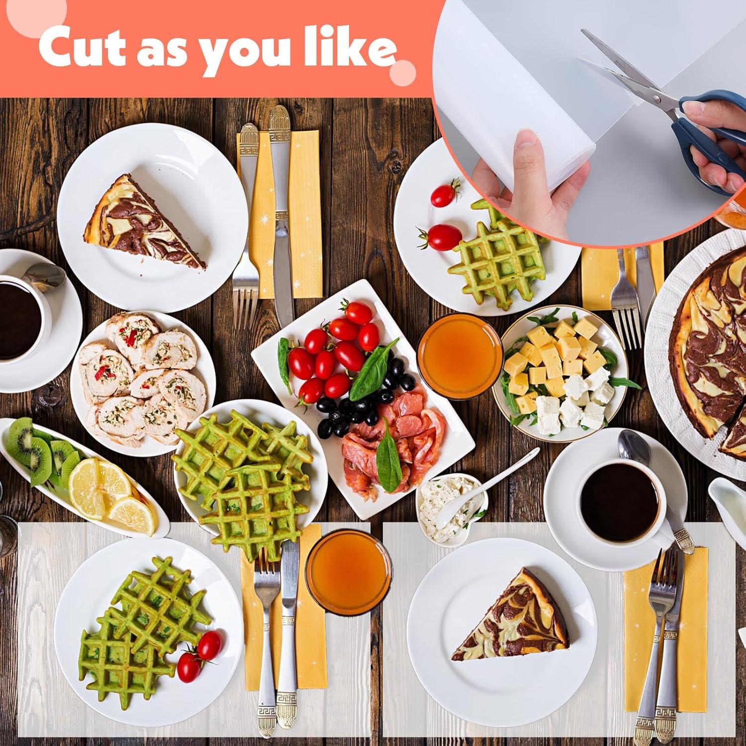 Paquete de 2 Manteles de Silicona Extra Grande 61x91.5cm