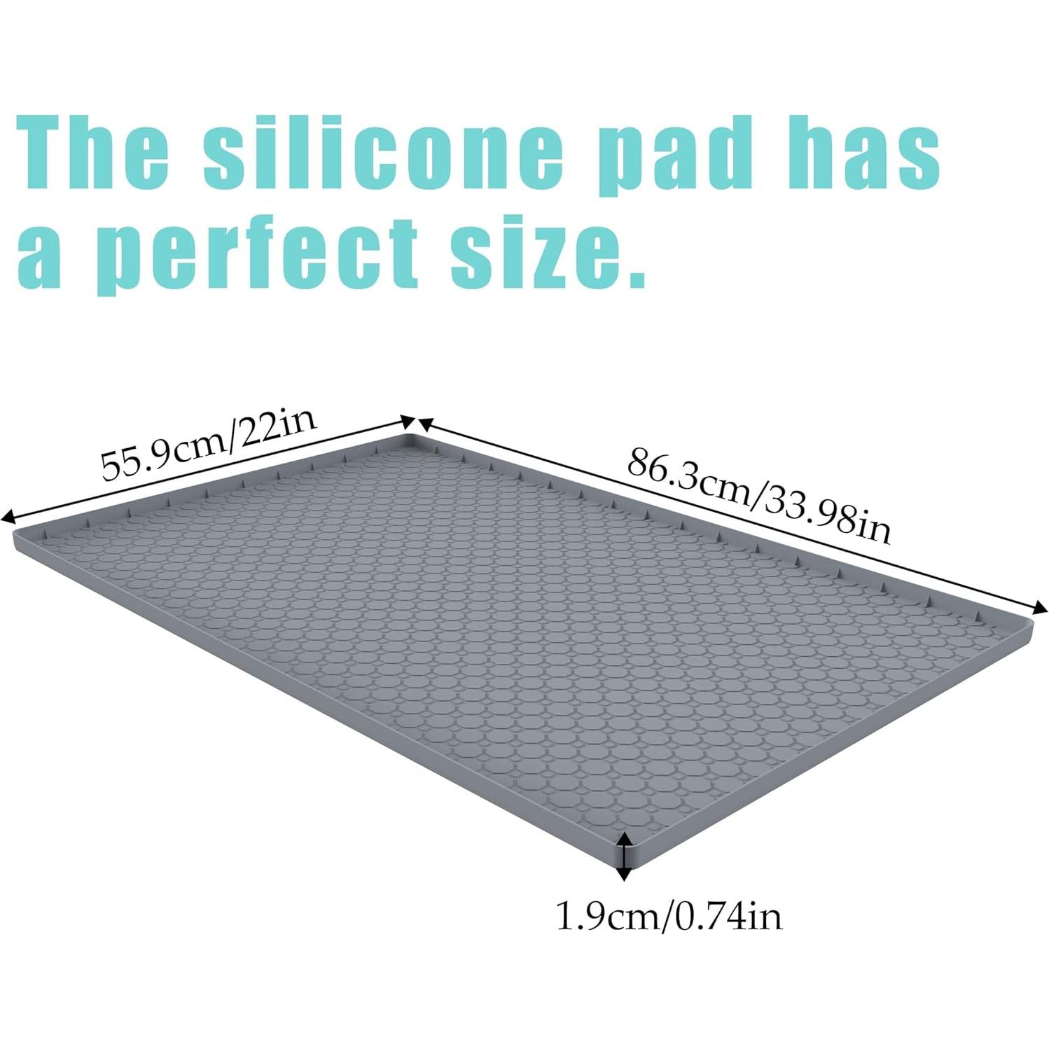 Alfombrilla de Silicona Grande NISITEM 86x56cm Antideslizante