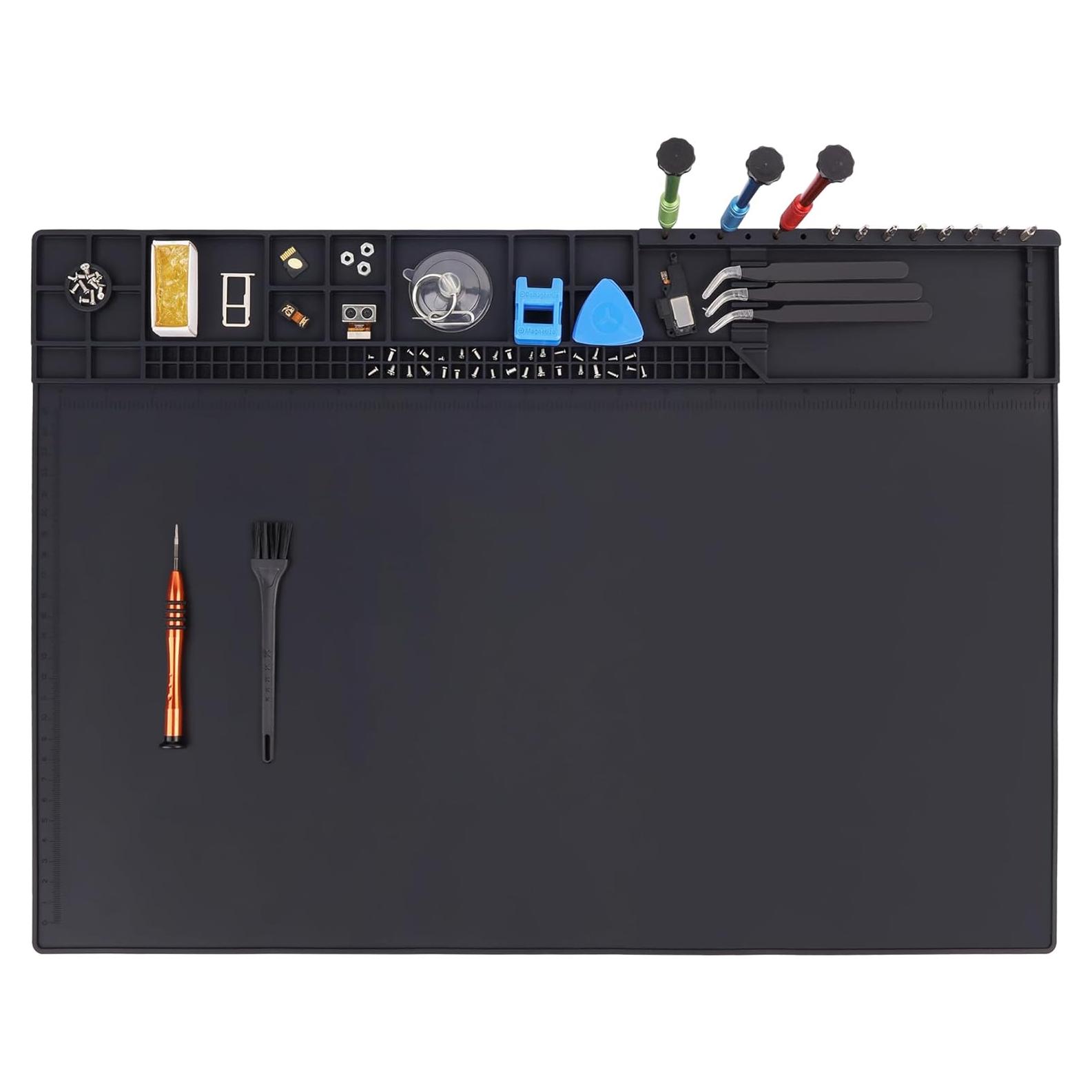 Alfombrilla de Soldadura Silicona U.S CAYEDA 36x55cm Resistente 500°C