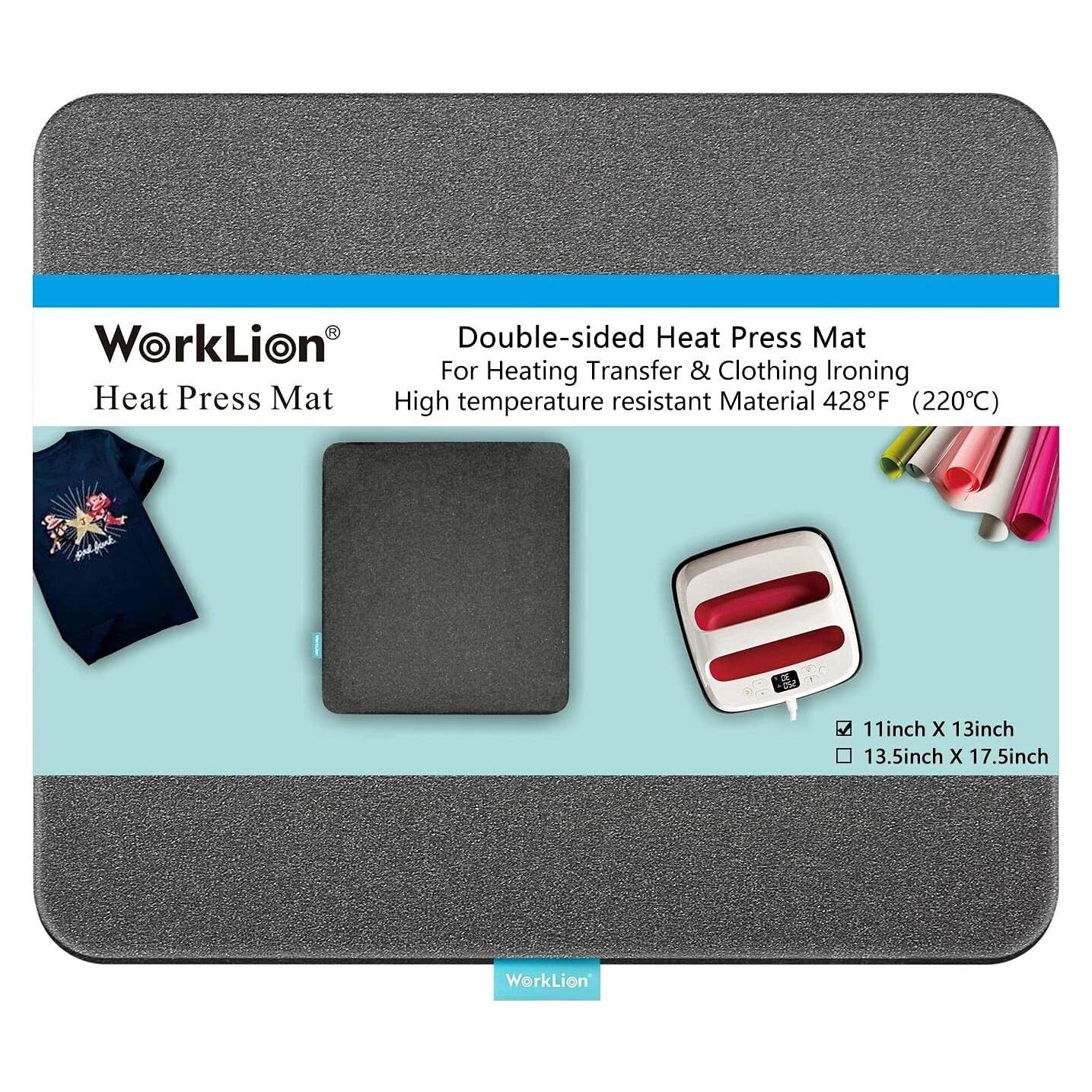 Manta de Prensa Térmica WORKLION 27.94x33.02cm Ignífuga Doble Cara