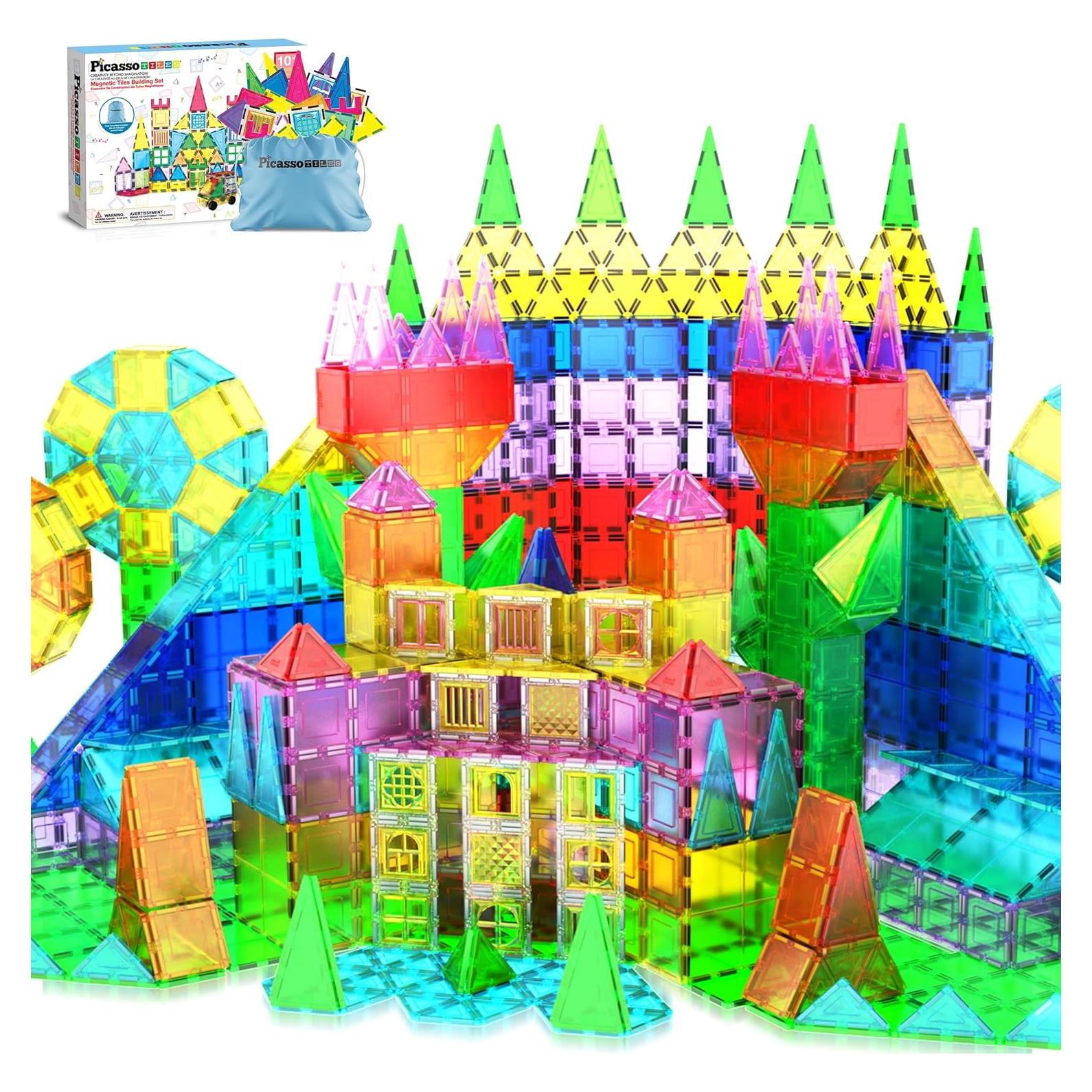 Set de Bloques de Construcción Magnéticos PicassoTiles 101 Piezas