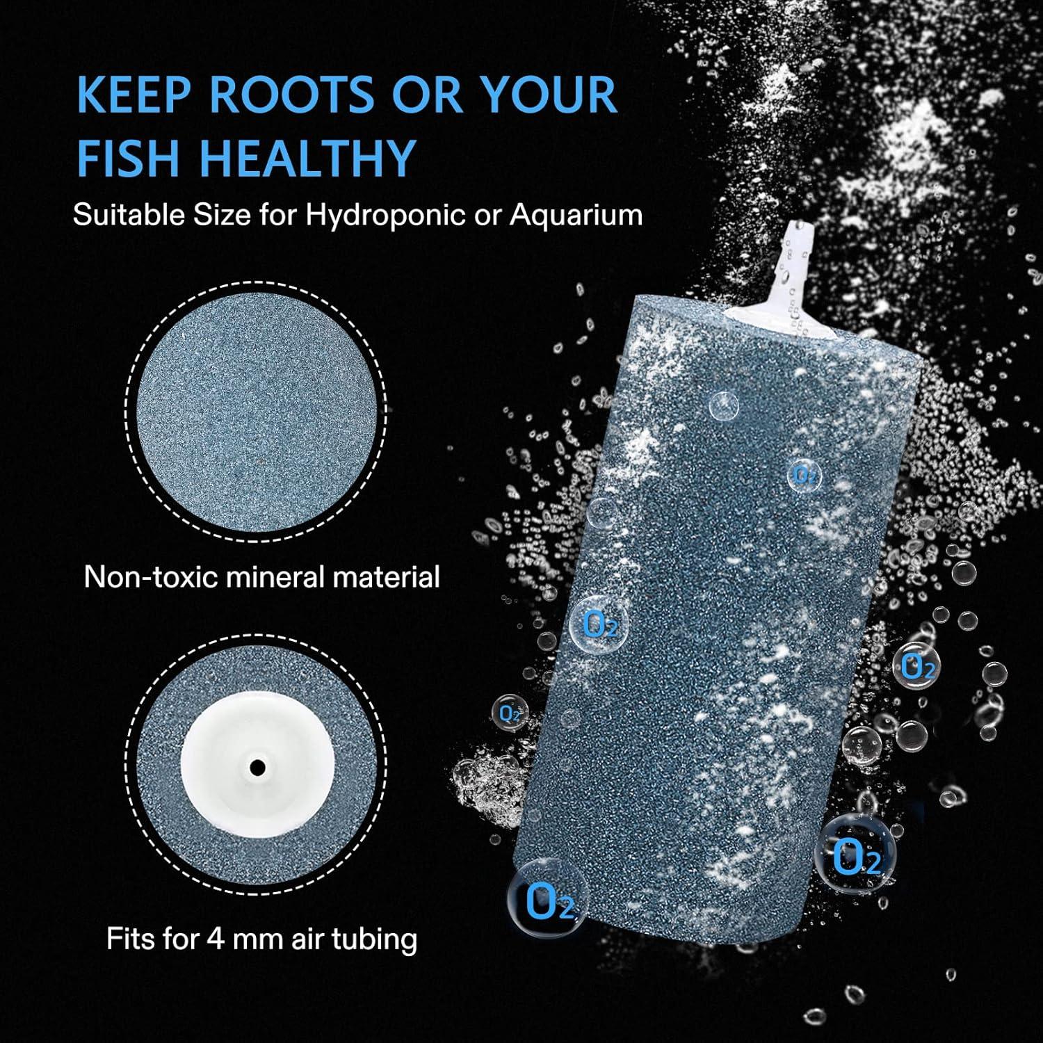 Piedra de Aire Grande VIVOSUN 10.16x5.08cm para Acuario