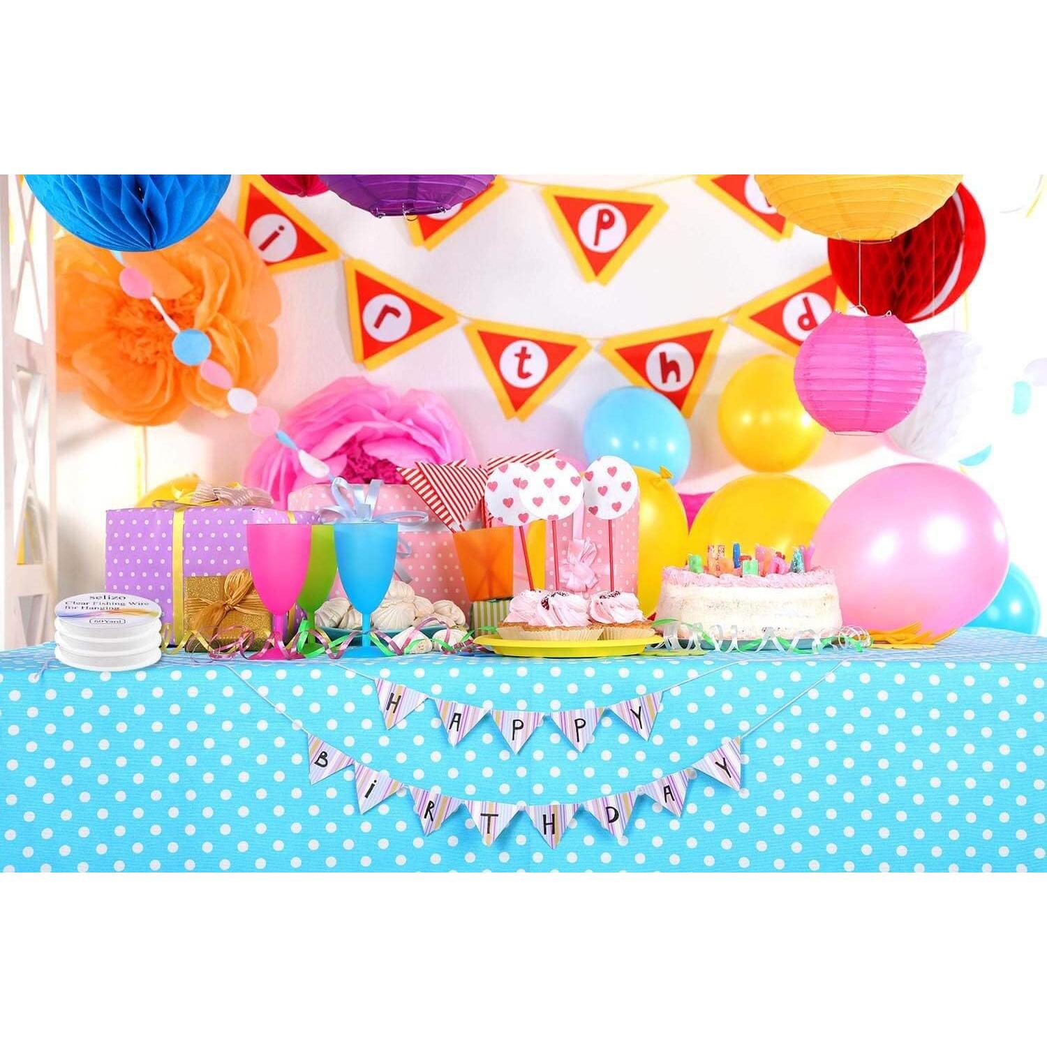 Hilo de Pesca Selizo 3 Rollos Nylon Transparente 164.59 m