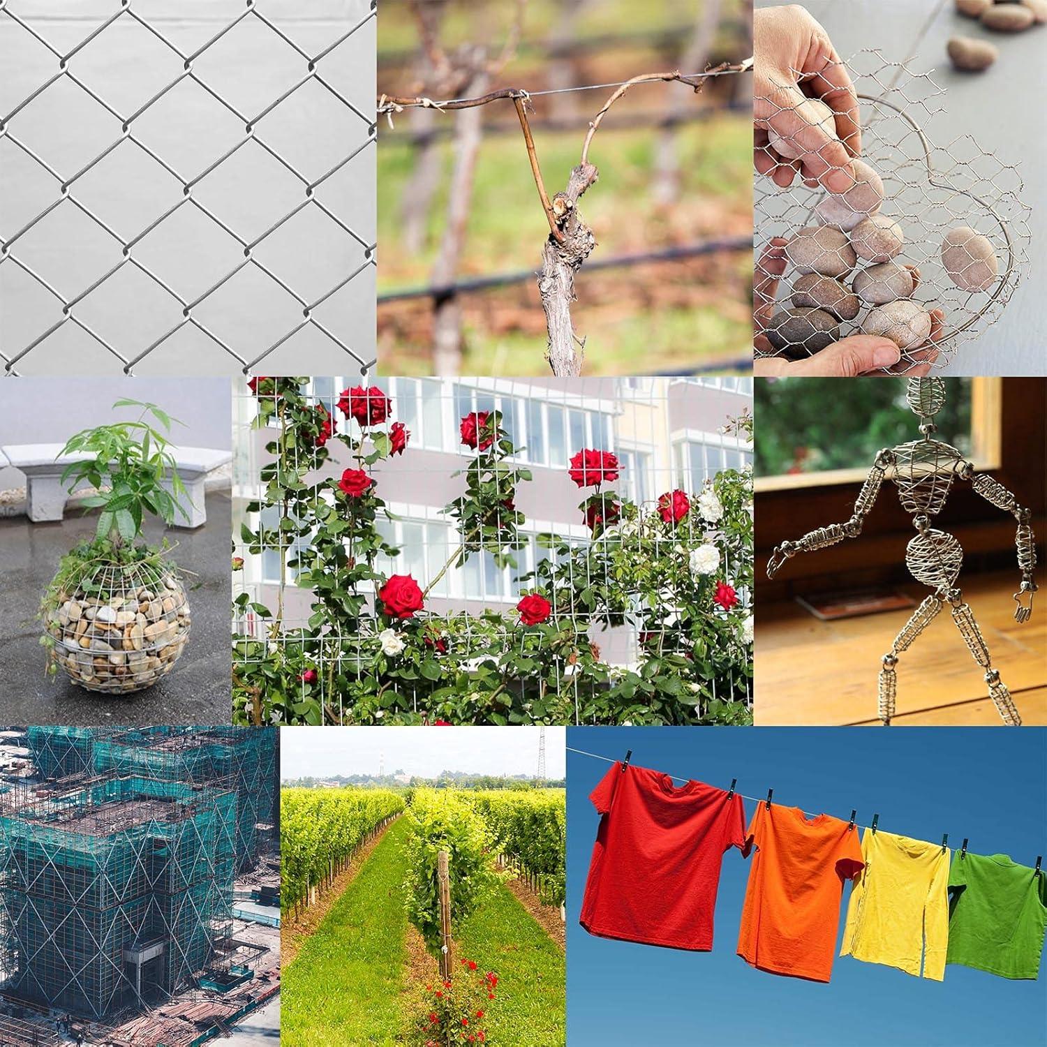 Alambre Sólido Galvanizado Cerpourt 19 Gauge 30m 1.2mm