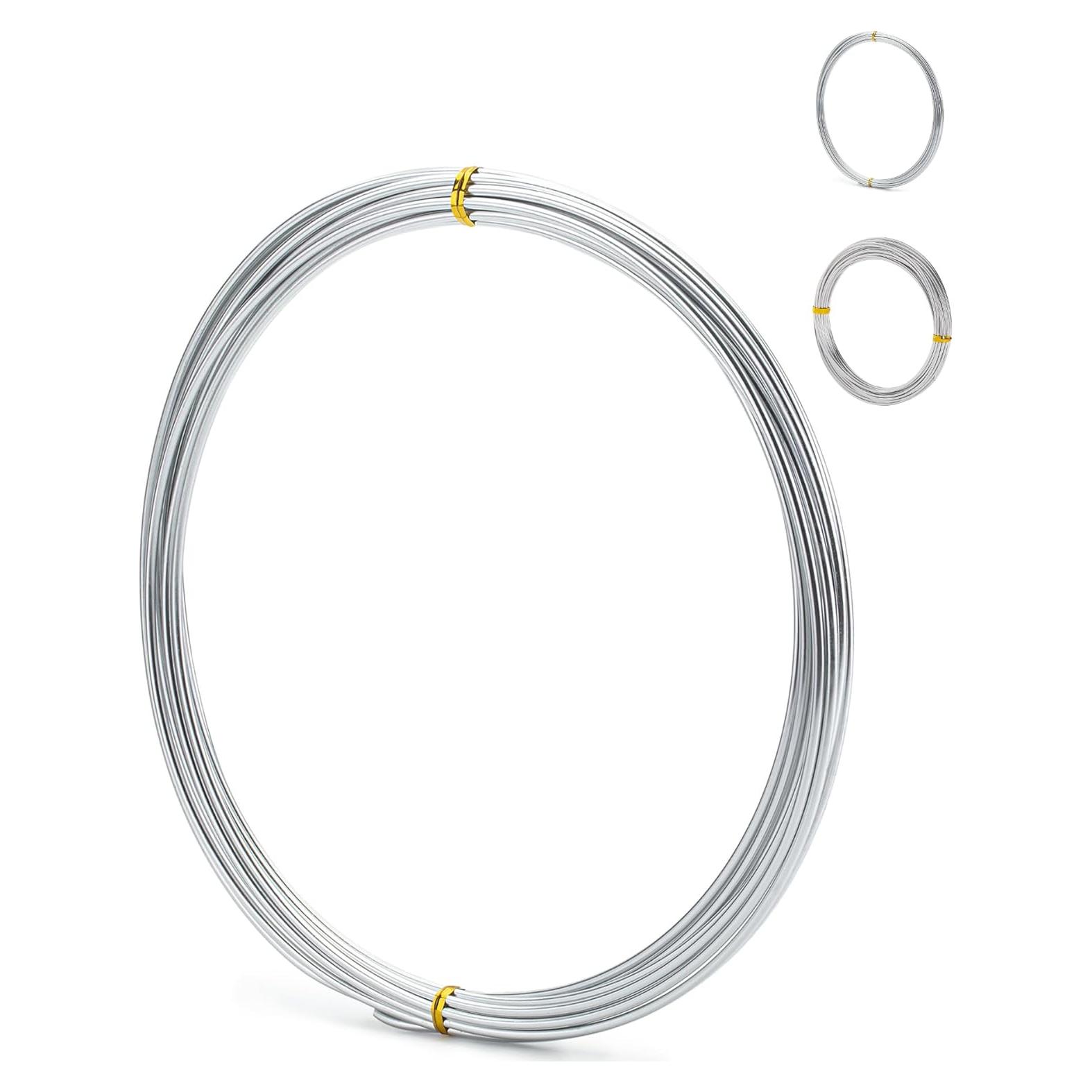 Alambre de Aluminio Mr. Pen 3mm x 9.9m - Flexible para Manualidades