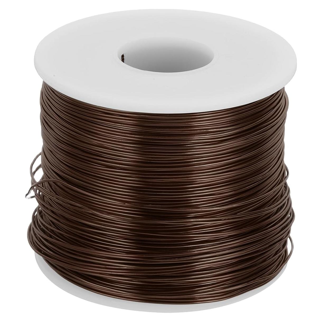 Alambre de Artesanía Anodizado MECCANIXITY 0.8mm 235m Marrón