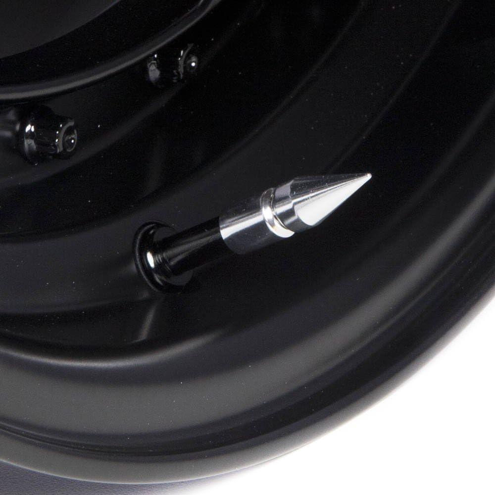 Tapa de Válvula Aluminio Plateado Circuit Performance VC6 - Juego de 4