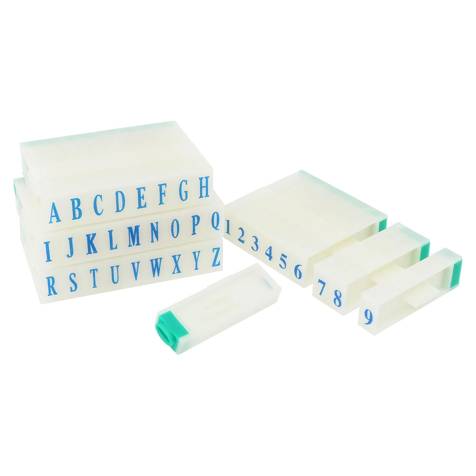 Conjunto de Sellos de Letras y Números ITROLLE A-Z 0-9