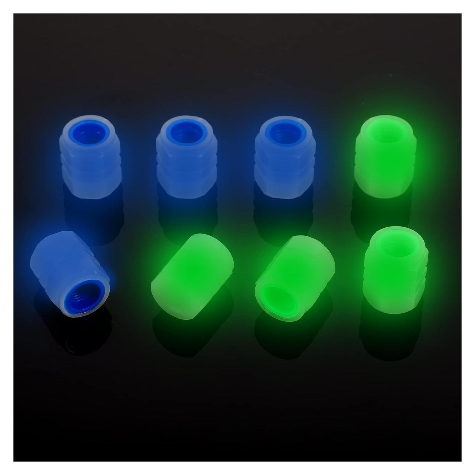 8 Tapones de Válvula Brillantes SUMAJU para Neumáticos