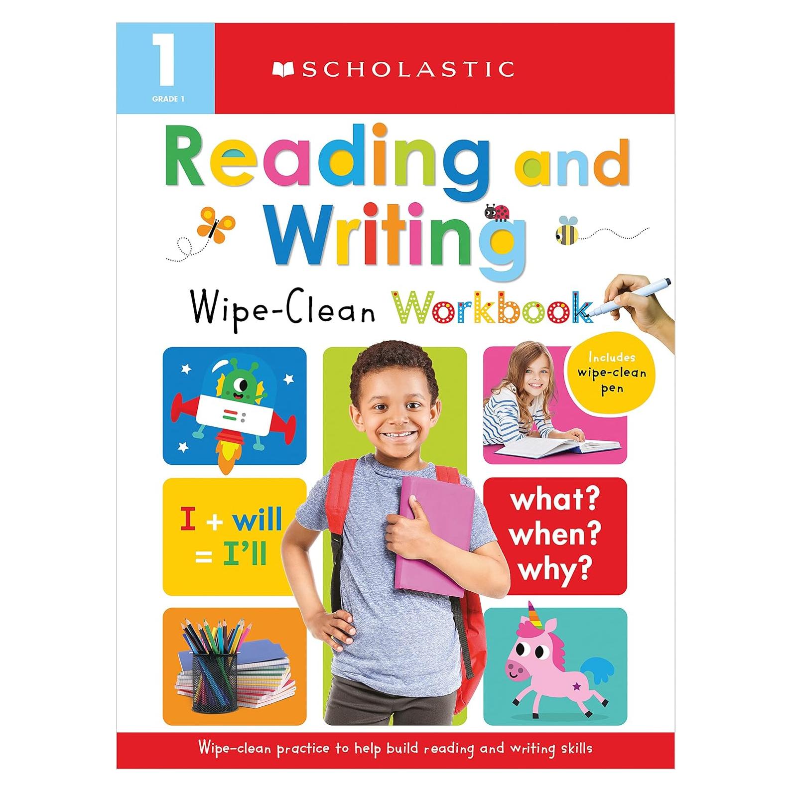 First Grade Reading/Writing Wipe Clean Workbook: Scholastic Early Learners (Wipe Clean)